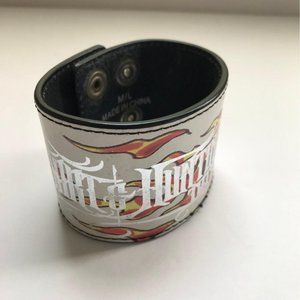 Hart & Huntington Tattoo Co. Leather Cuff Bracelet